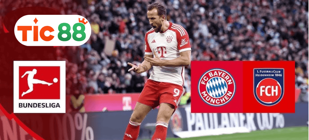 Soi kèo Bayern Munich vs Heidenheim 21h30 ngày 08/12/2024 - Bundesliga