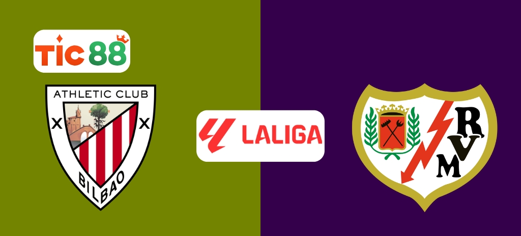 Soi kèo Athletic Bilbao vs Rayo Vallecano 2h00, 14/04/2025 - La Liga: Sự chênh lệch về đẳng cấp